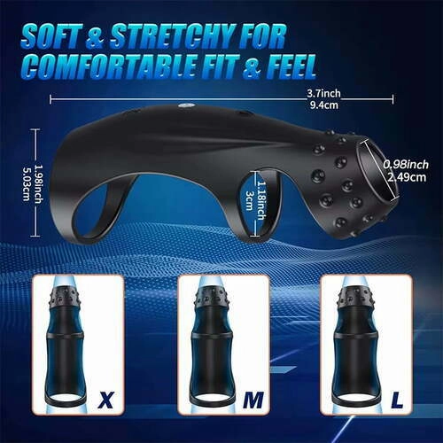 10 Vibrating Cock Ring G-spot Stimulator With Remote Control