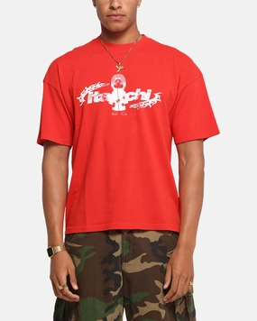73 Studio X Naruto Chibi Itachi Vintage T-Shirt Red