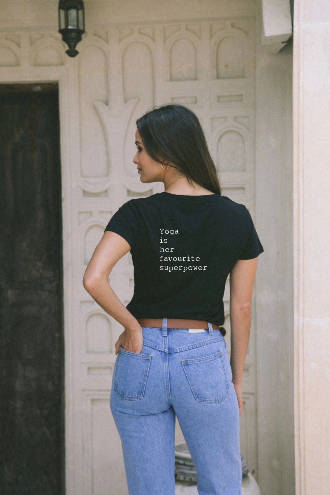 "Yoga Superpower" V Tee