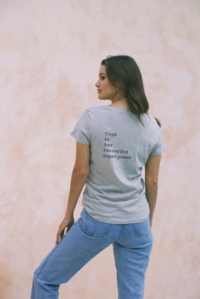 "Yoga Superpower" V Tee