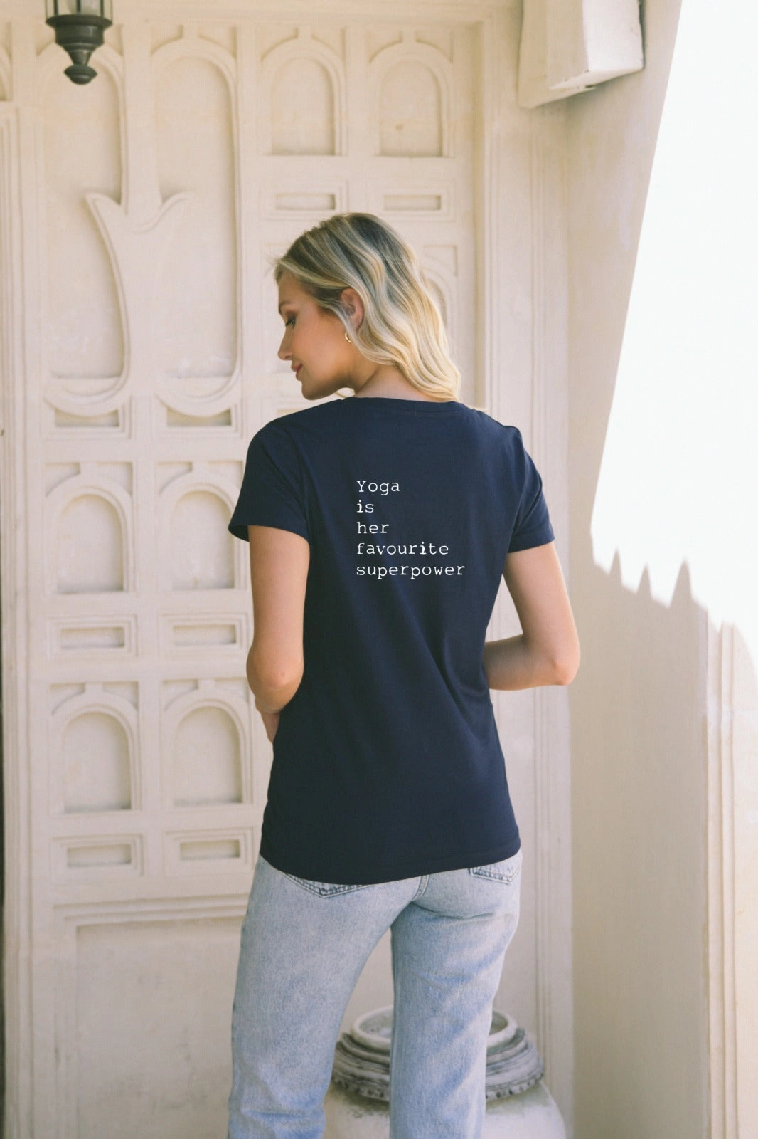 "Yoga Superpower" V Tee