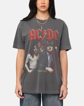 AC/DC Highway To Hell T-Shirt Faded Black