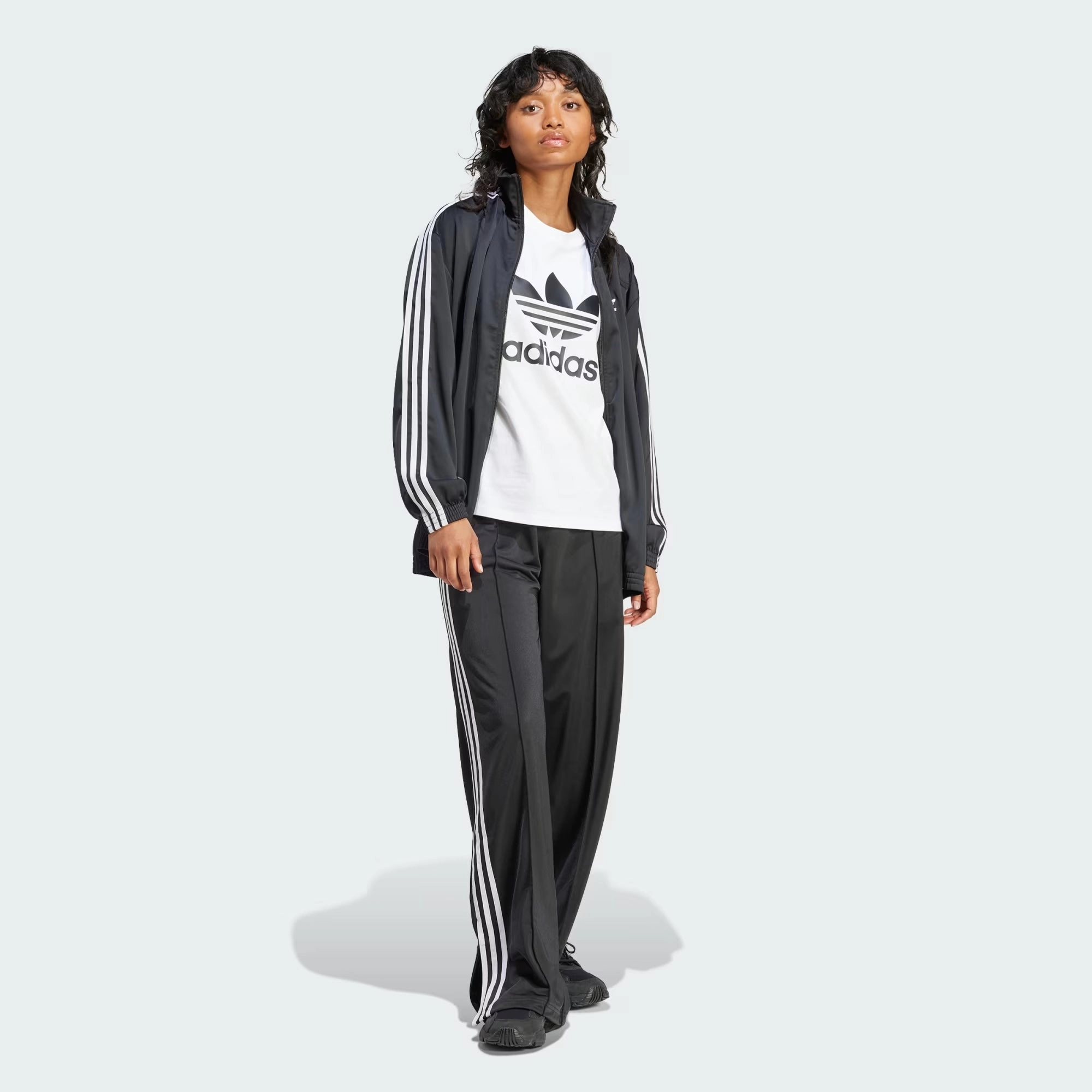 Adidas Originals | FIREBIRD LOOSE TRACK PANTS  { BLACK