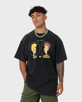 American Thrift American Thrift X Beavis & Butthead Opening Face T-Shirt Vintage Black