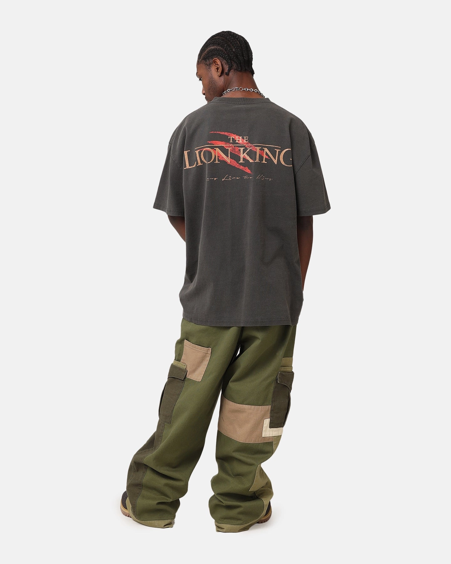 American Thrift Disney The Lion King Scar Heavyweight T-Shirt Black Wash