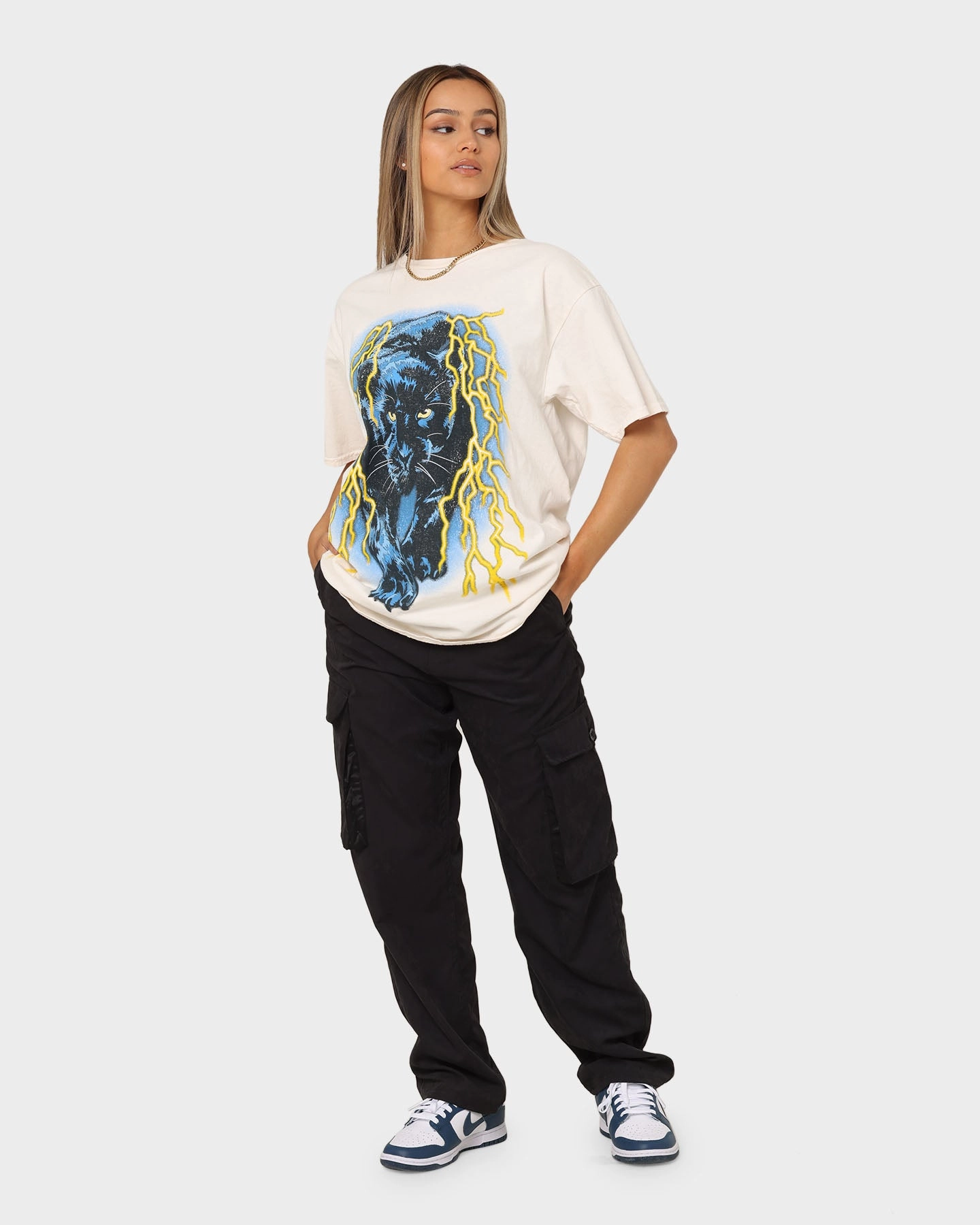 American Thrift OG Panther T-Shirt Off White