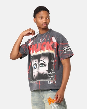 American Thrift X Chucky Colossal T-Shirt Black Wash