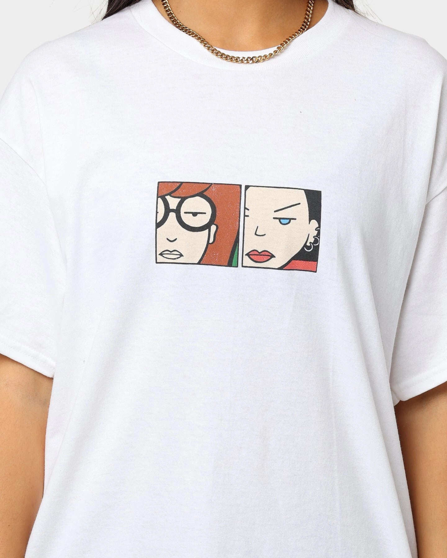 American Thrift X Daria The Girls T-Shirt White