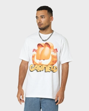 American Thrift X Garfield Face T-Shirt White