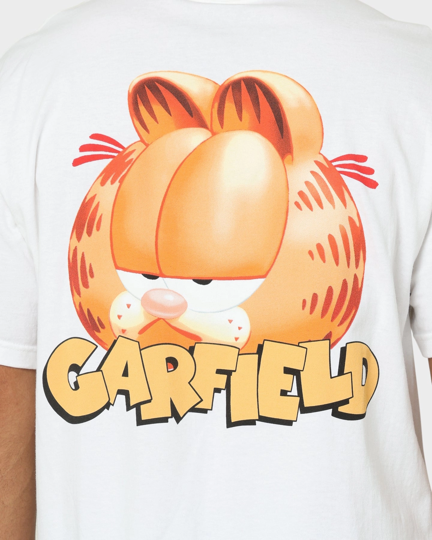 American Thrift X Garfield Face T-Shirt White