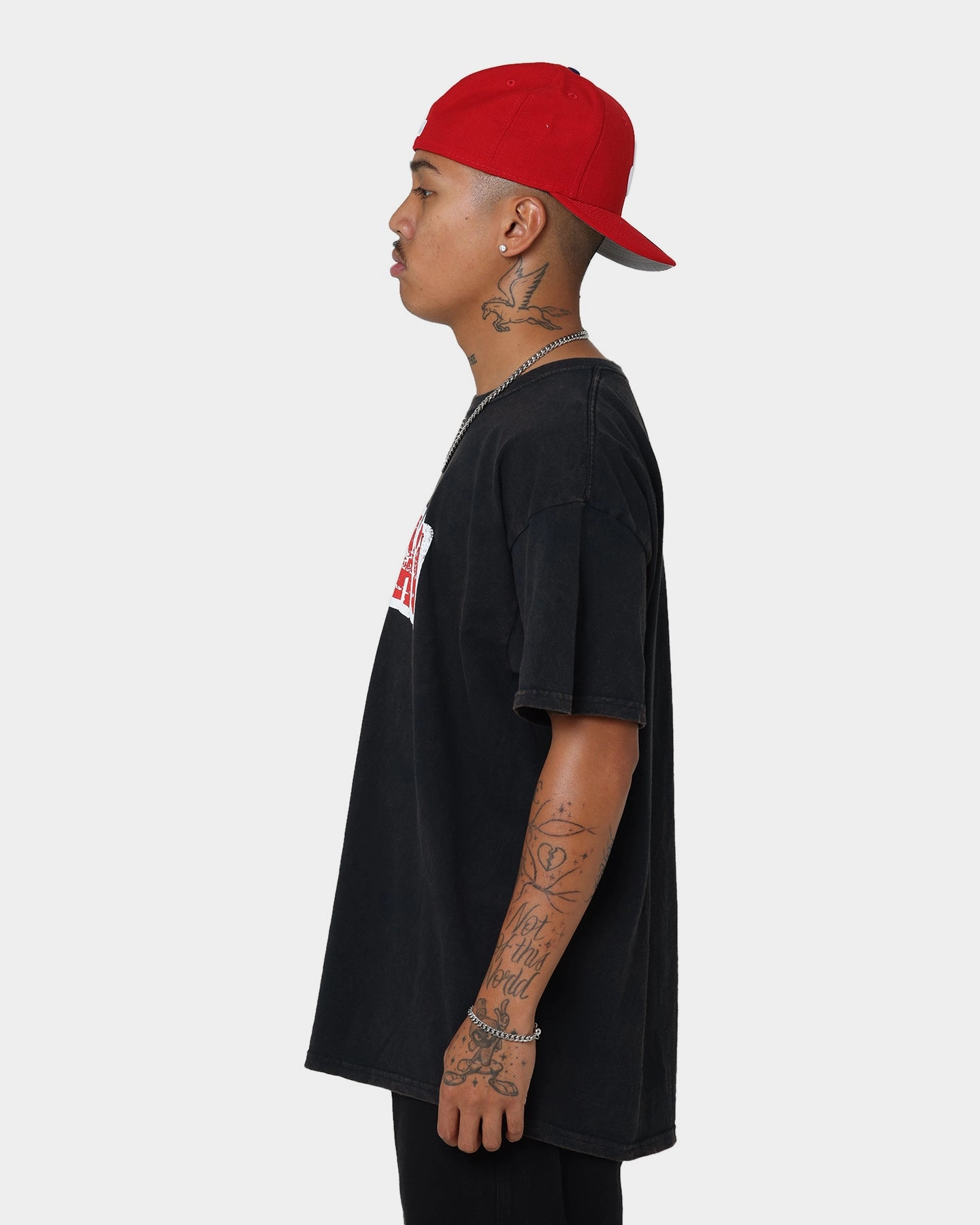 American Thrift X MTV Punk'd Vintage T-Shirt Black Wash