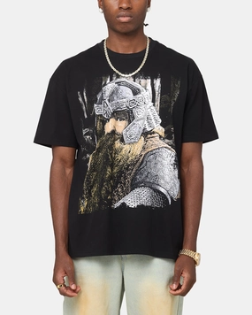 American Thrift X The Lord Of The Rings Gimli Heavy T-Shirt Black