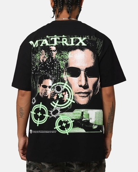 American Thrift X The Matrix Neo Bullets Heavy T-Shirt Black