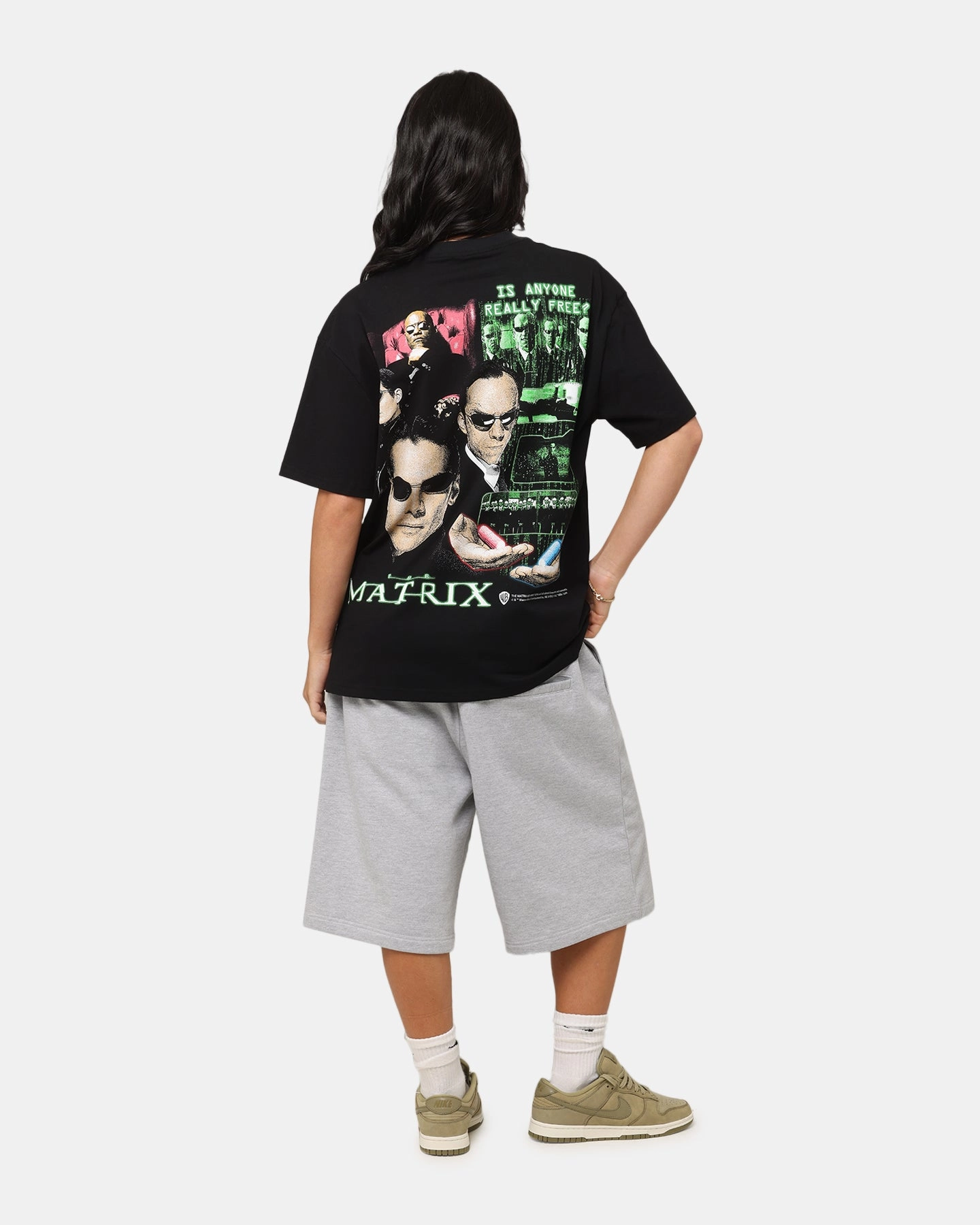 American Thrift X The Matrix Pills Heavy T-Shirt Black
