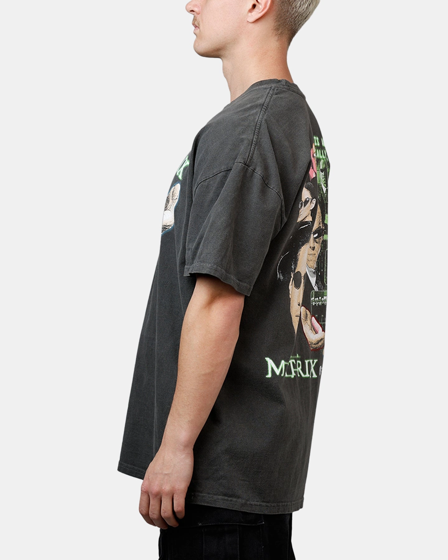 American Thrift X The Matrix Pills Heavyweight T-Shirt Black