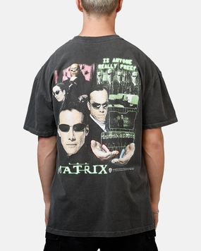 American Thrift X The Matrix Pills Heavyweight T-Shirt Black