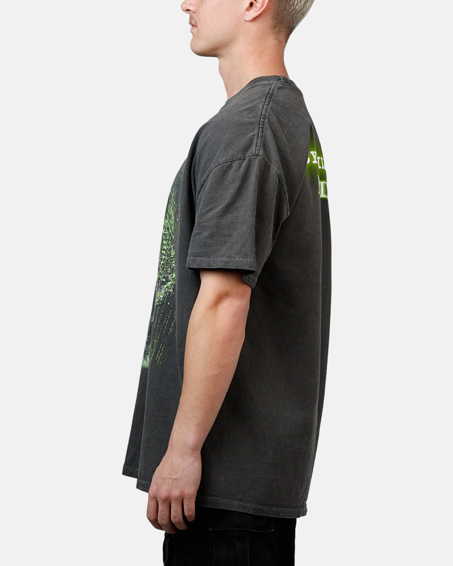 American Thrift X The Matrix Trinity Heavyweight T-Shirt Black