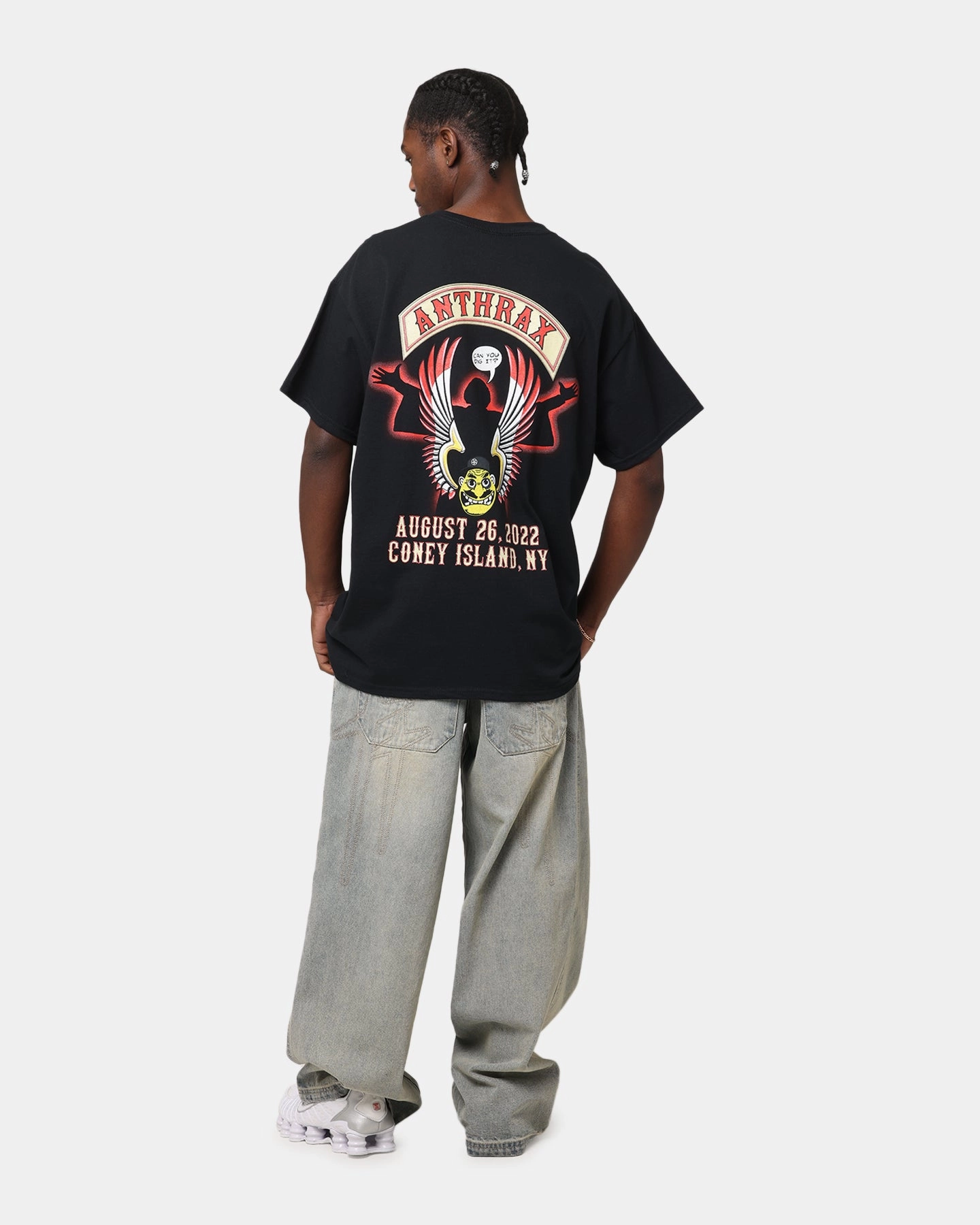 Anthrax Coney Island T-Shirt Black