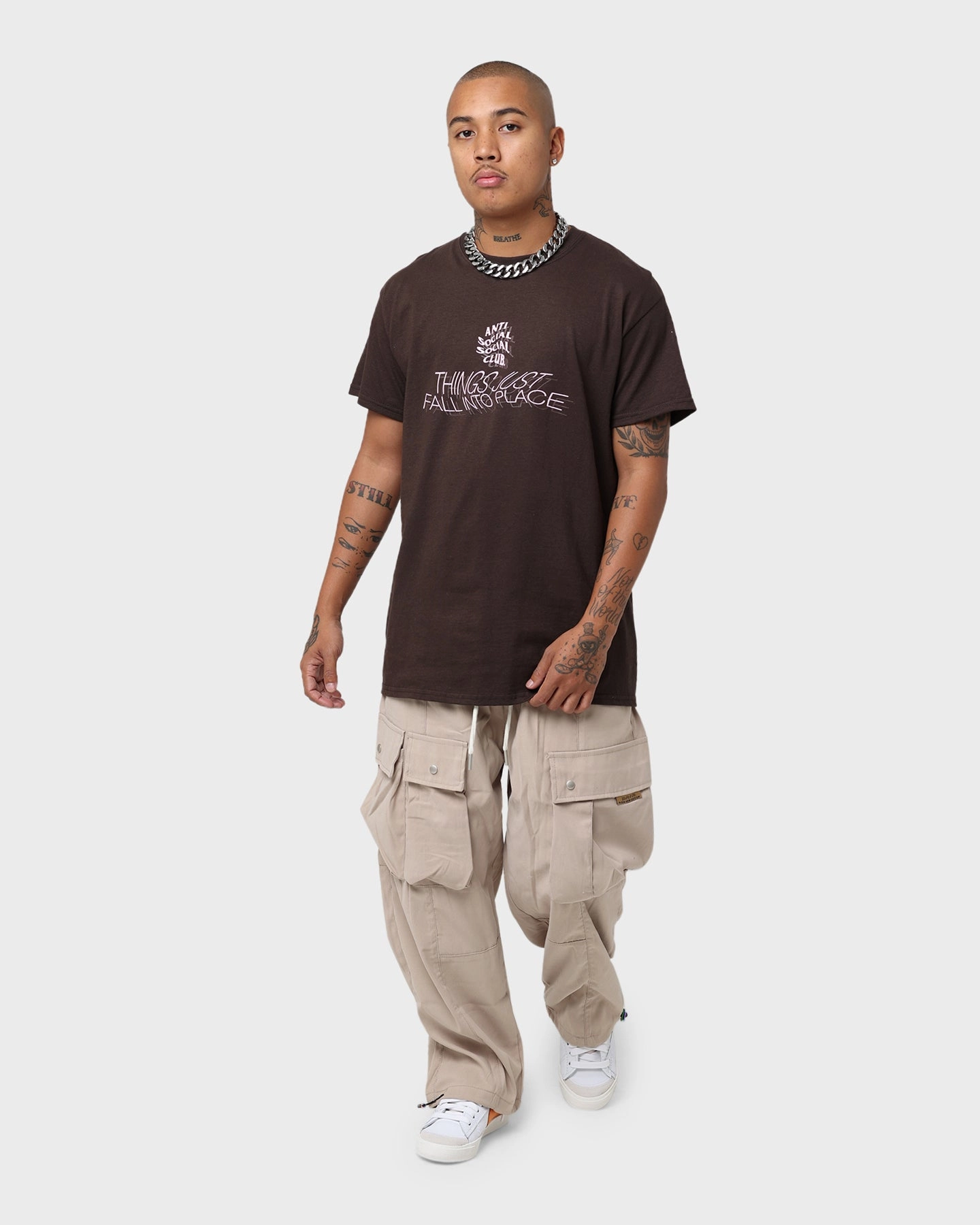 Anti Social Social Club Sometimes They Don't T-Shirt Brown