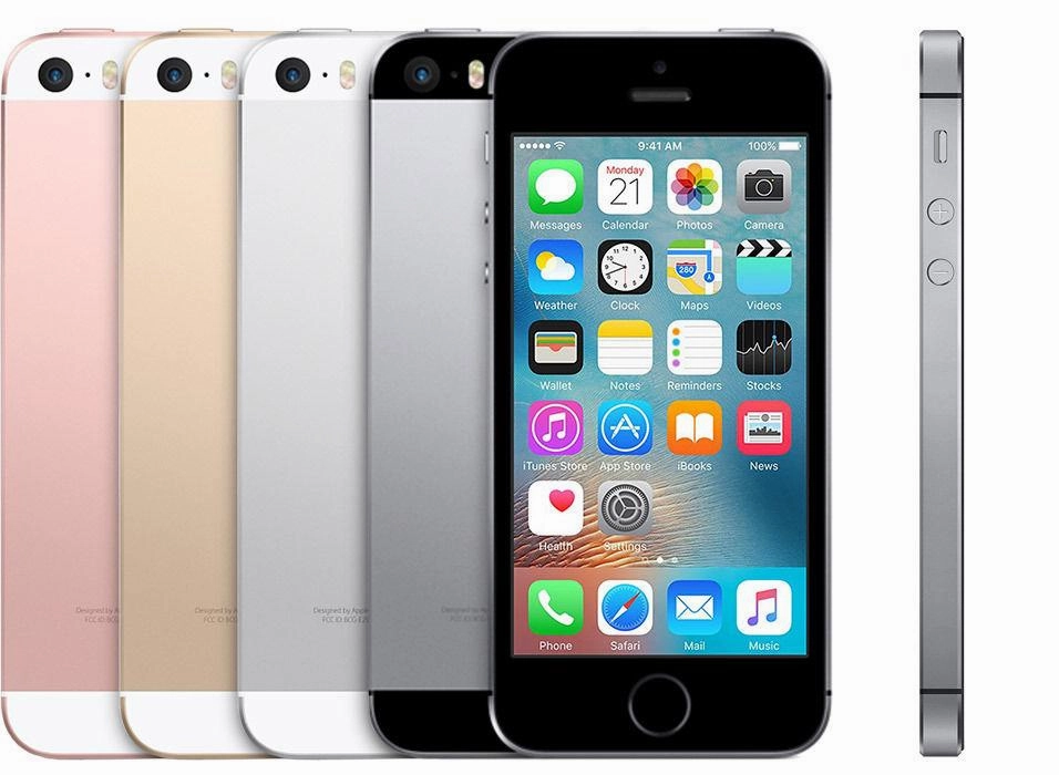Apple iPhone SE UNLOCKED GSM (AT&T T-Mobile) 4G LTE Smartphone 16GB 64GB 128GB