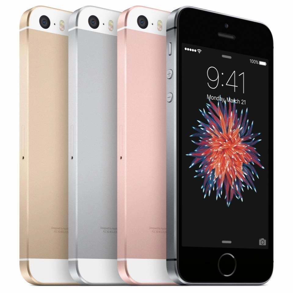 Apple iPhone SE UNLOCKED GSM (AT&T T-Mobile) 4G LTE Smartphone 16GB 64GB 128GB