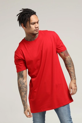AS Colour Tall Tee Red