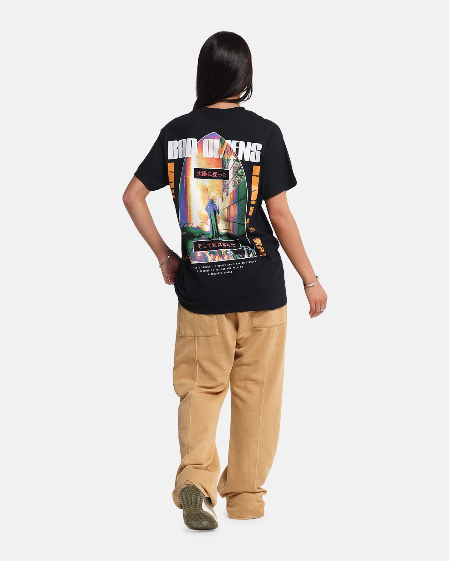 Bad Omens Concrete Jungle T-Shirt Black