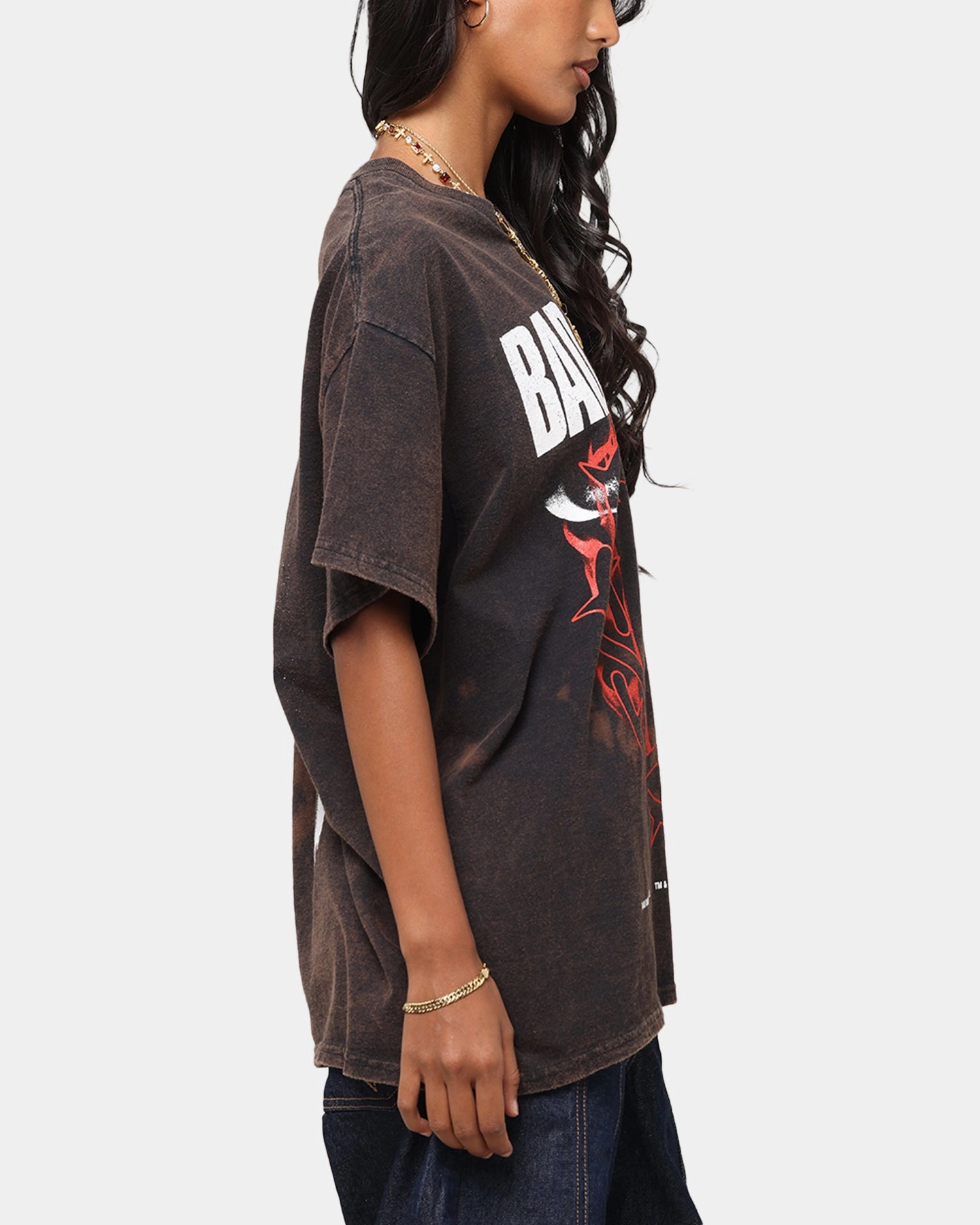Bad Omens Flame Symbol T-Shirt Black Vintage