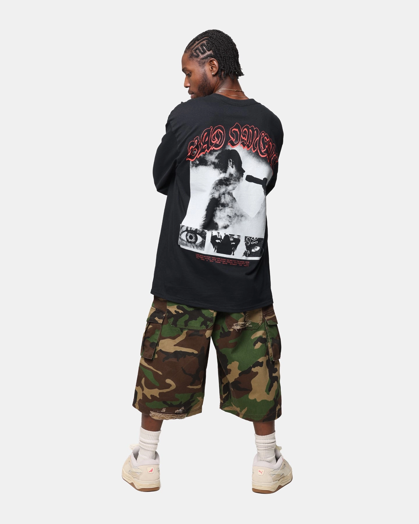 Bad Omens Photo Boxes Long Sleeve T-Shirt Black