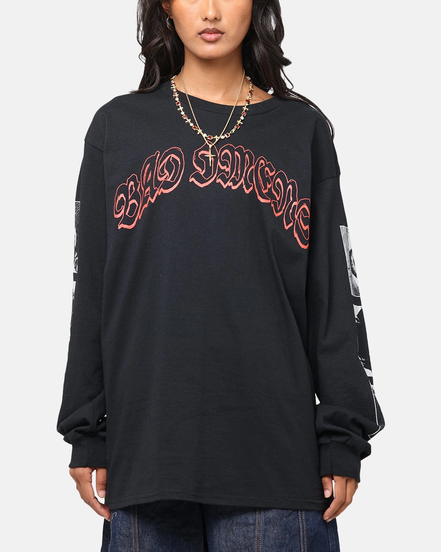 Bad Omens Photo Boxes Long Sleeve T-Shirt Black
