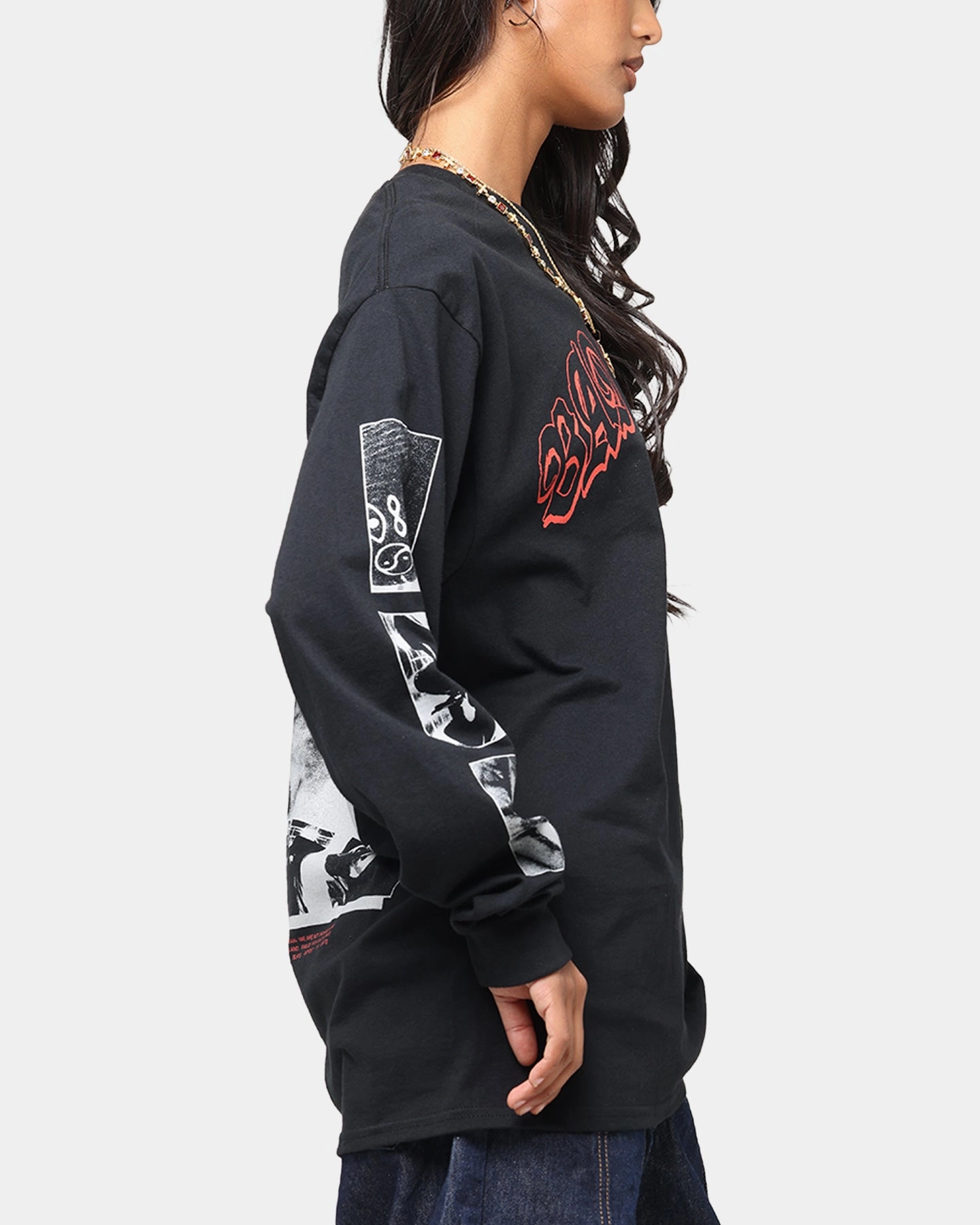 Bad Omens Photo Boxes Long Sleeve T-Shirt Black