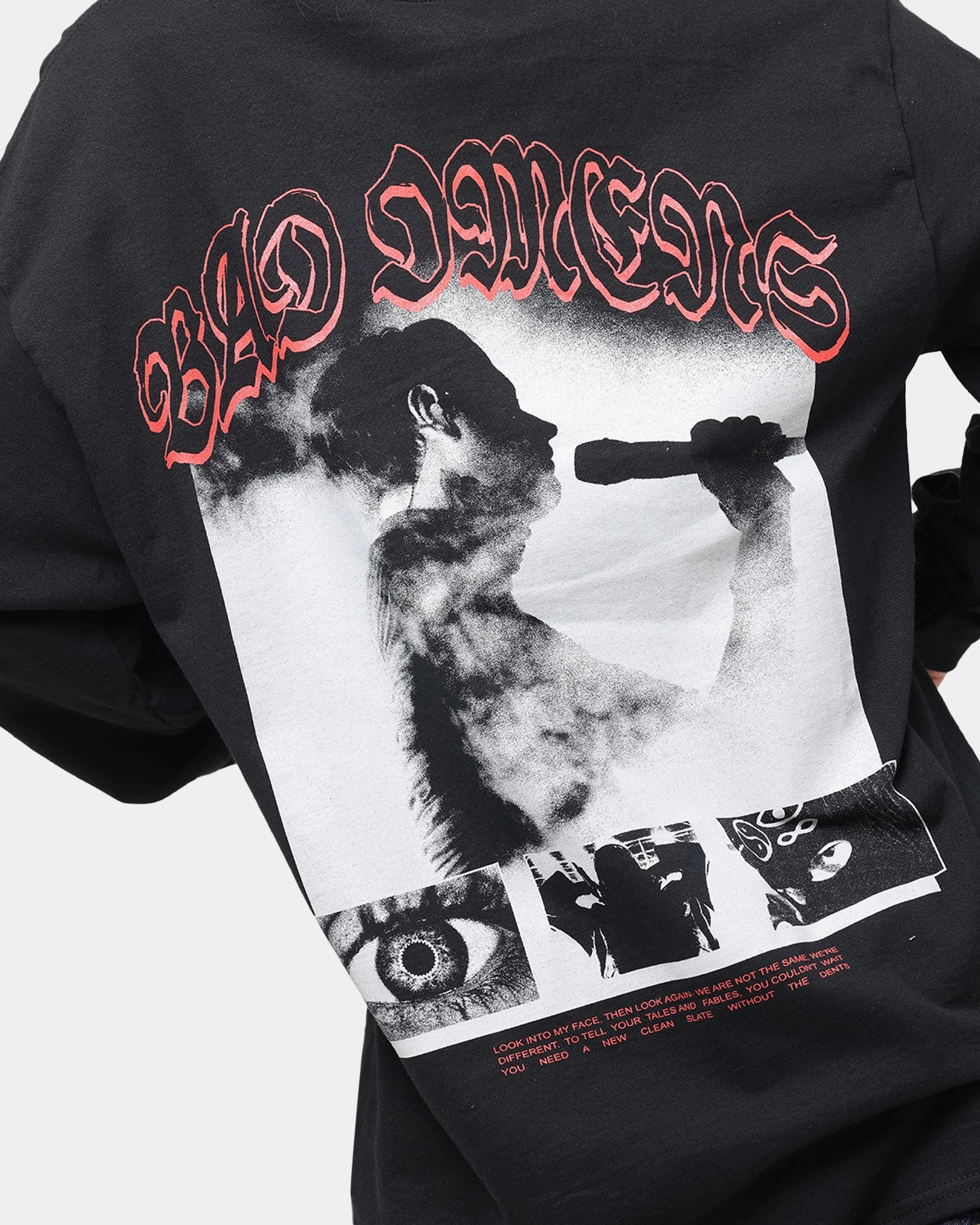 Bad Omens Photo Boxes Long Sleeve T-Shirt Black