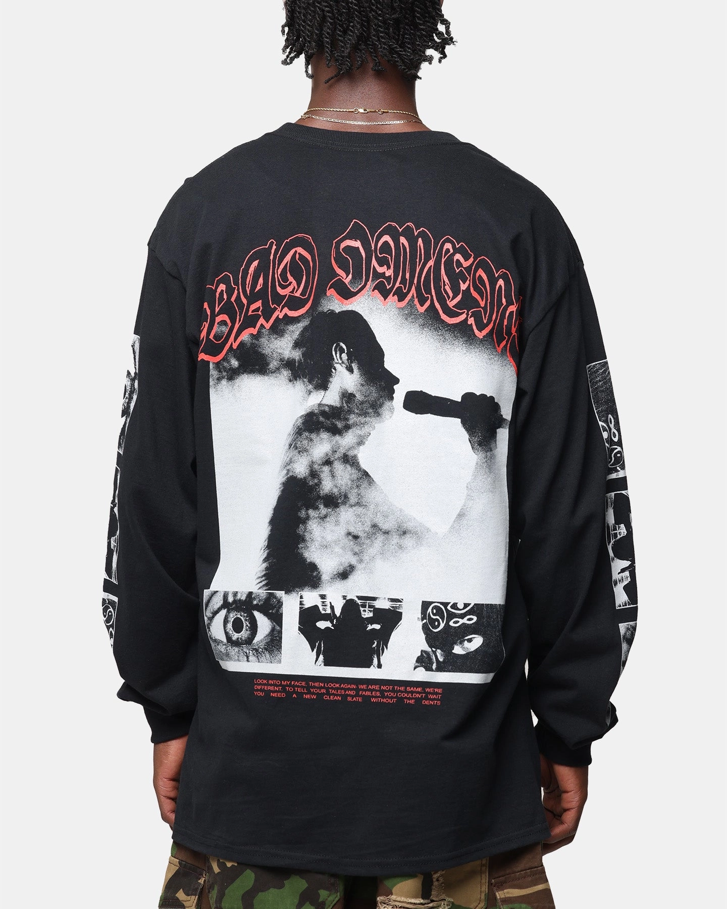 Bad Omens Photo Boxes Long Sleeve T-Shirt Black
