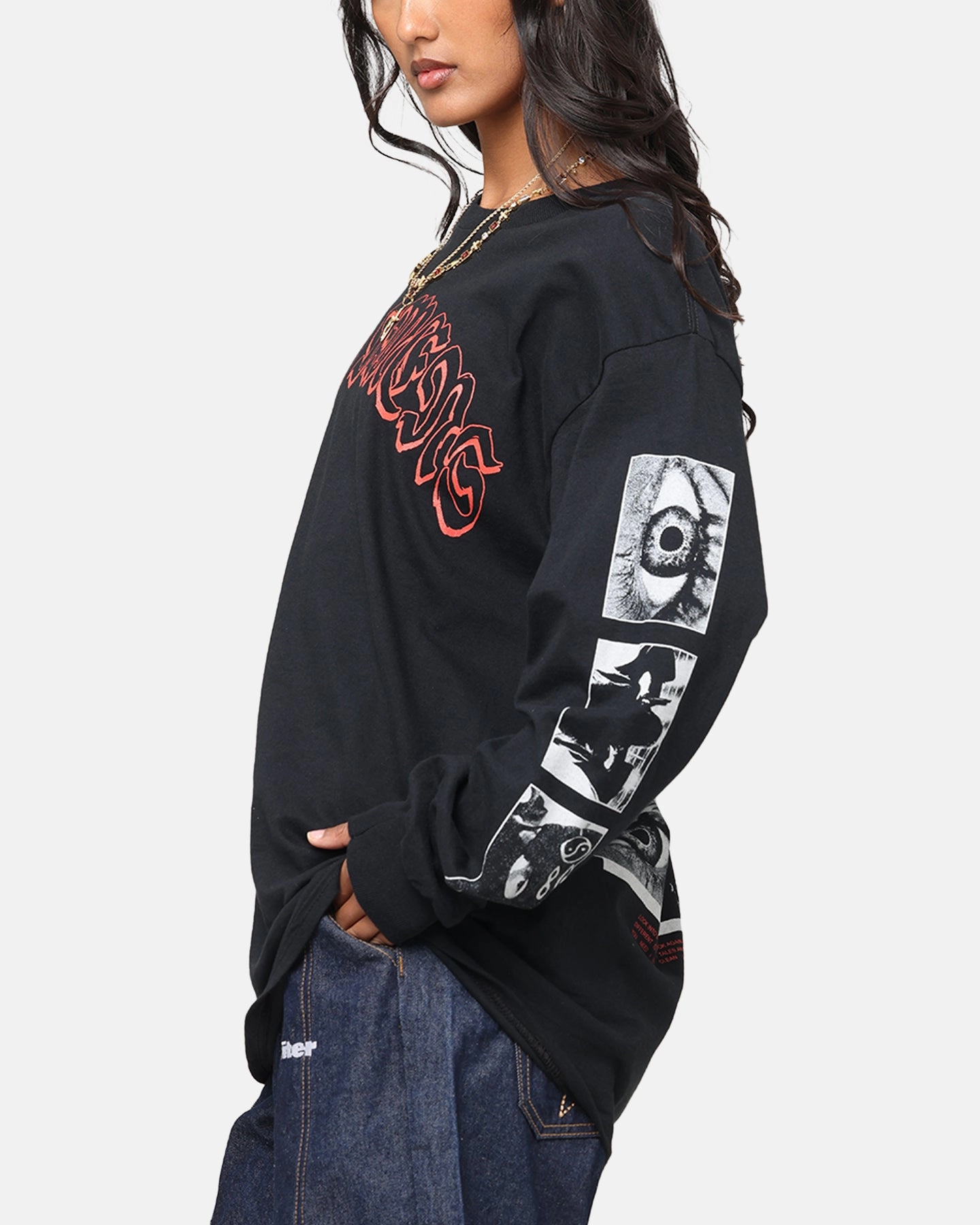 Bad Omens Photo Boxes Long Sleeve T-Shirt Black