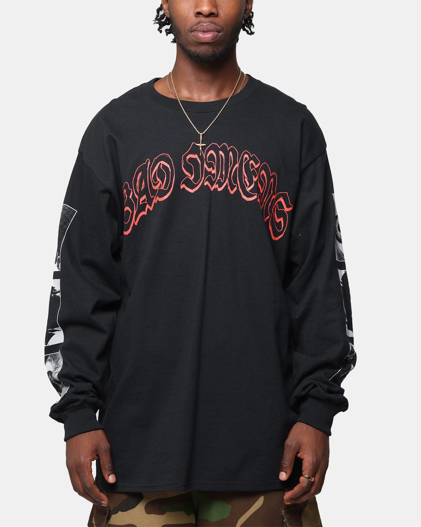 Bad Omens Photo Boxes Long Sleeve T-Shirt Black
