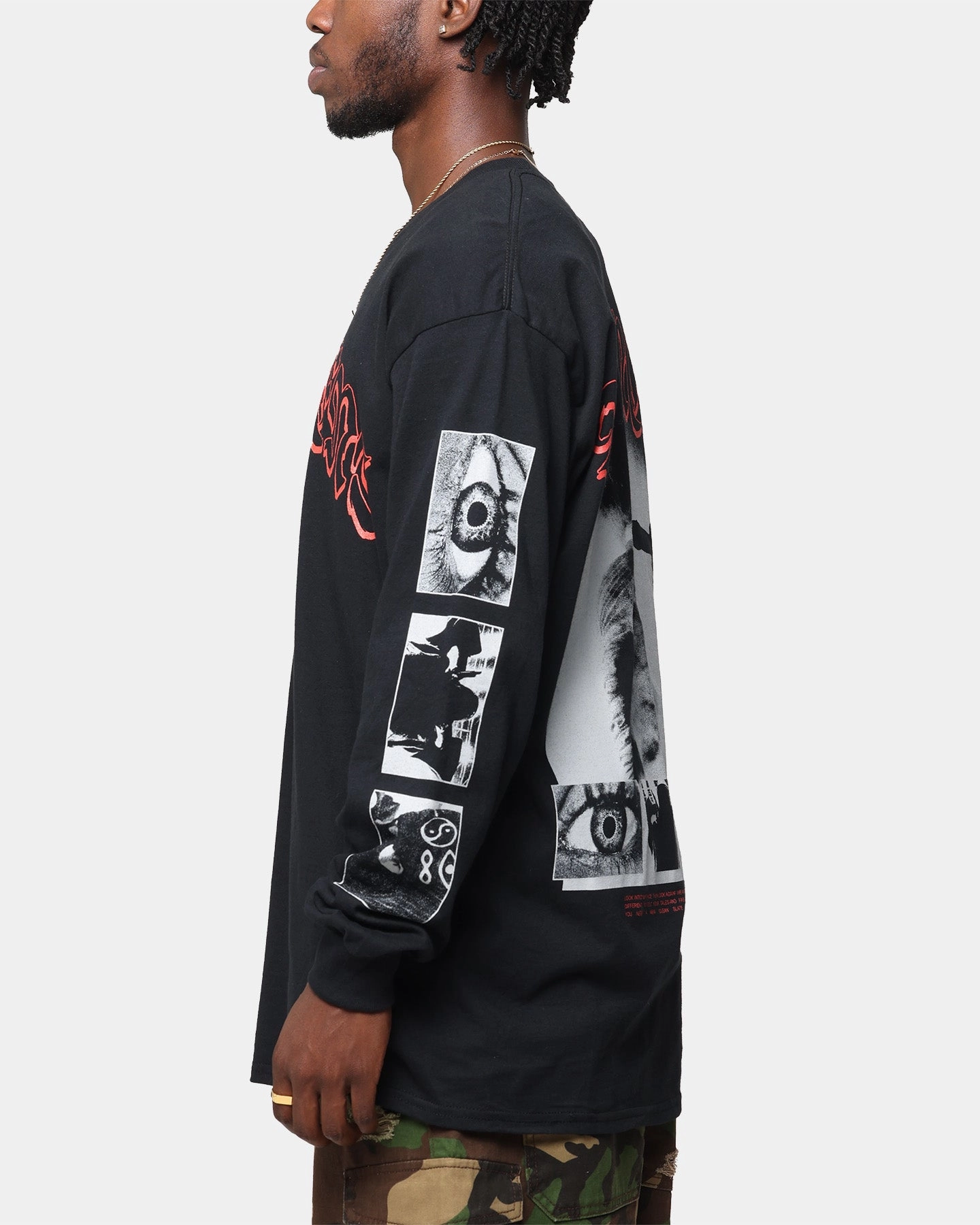 Bad Omens Photo Boxes Long Sleeve T-Shirt Black