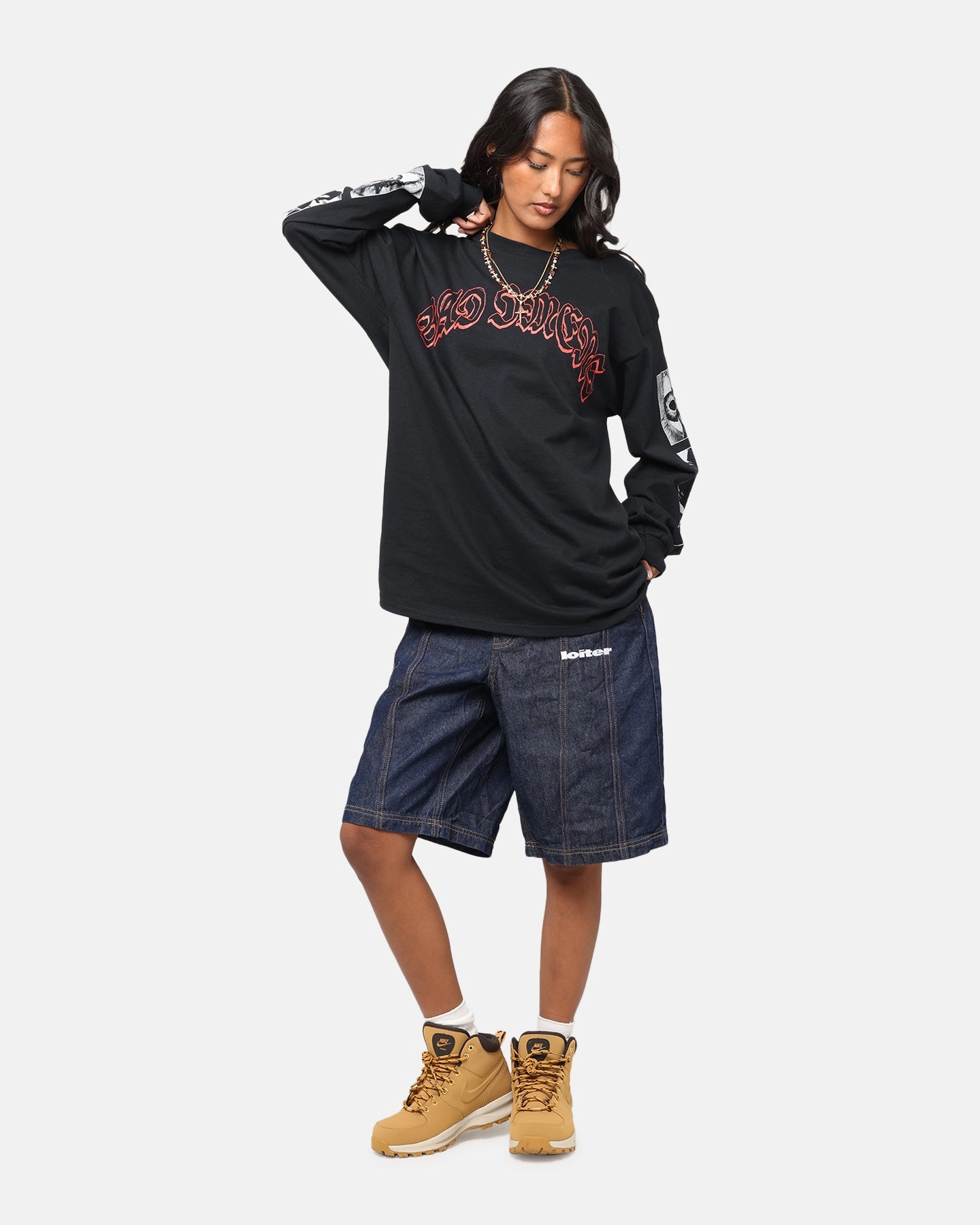Bad Omens Photo Boxes Long Sleeve T-Shirt Black