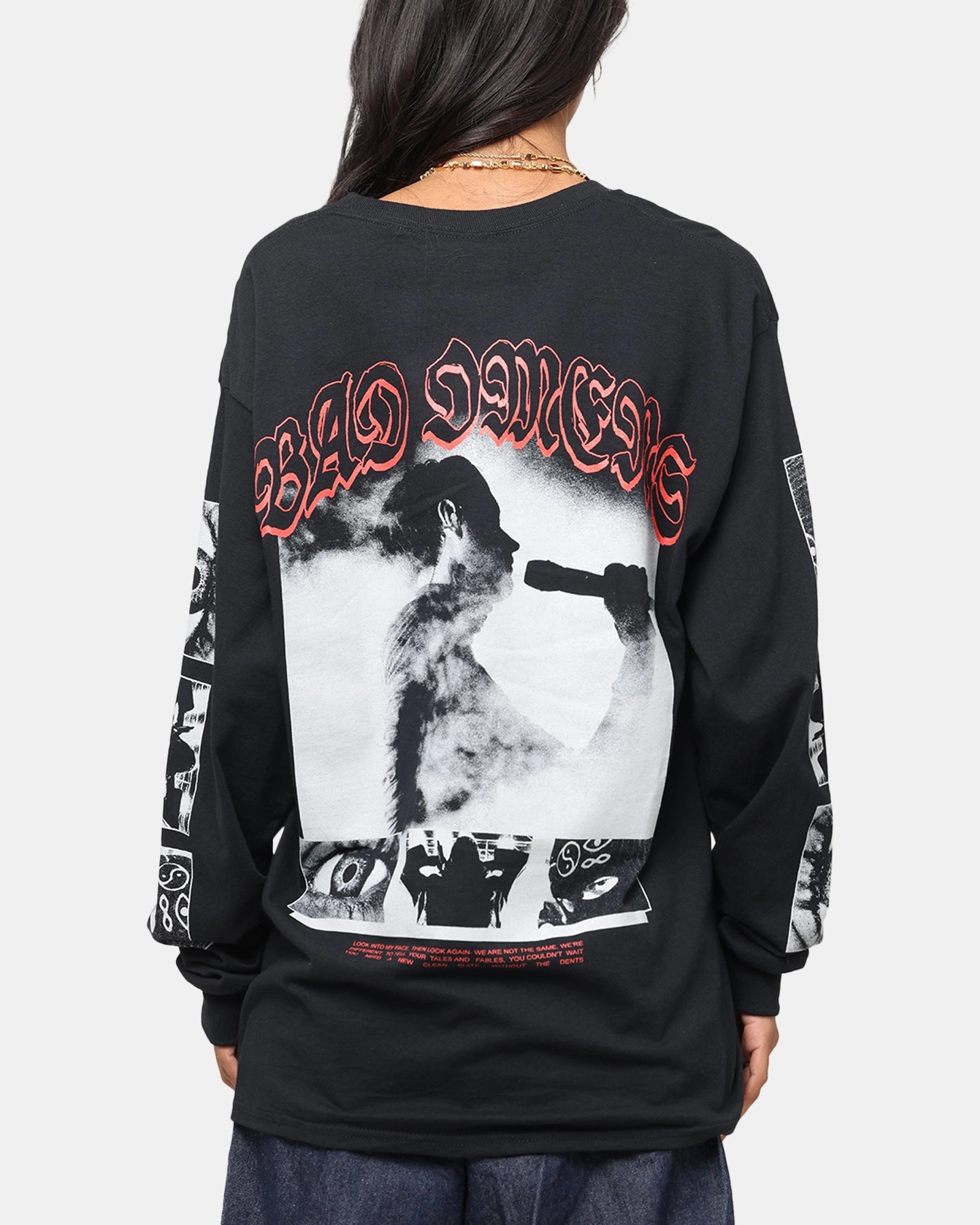 Bad Omens Photo Boxes Long Sleeve T-Shirt Black