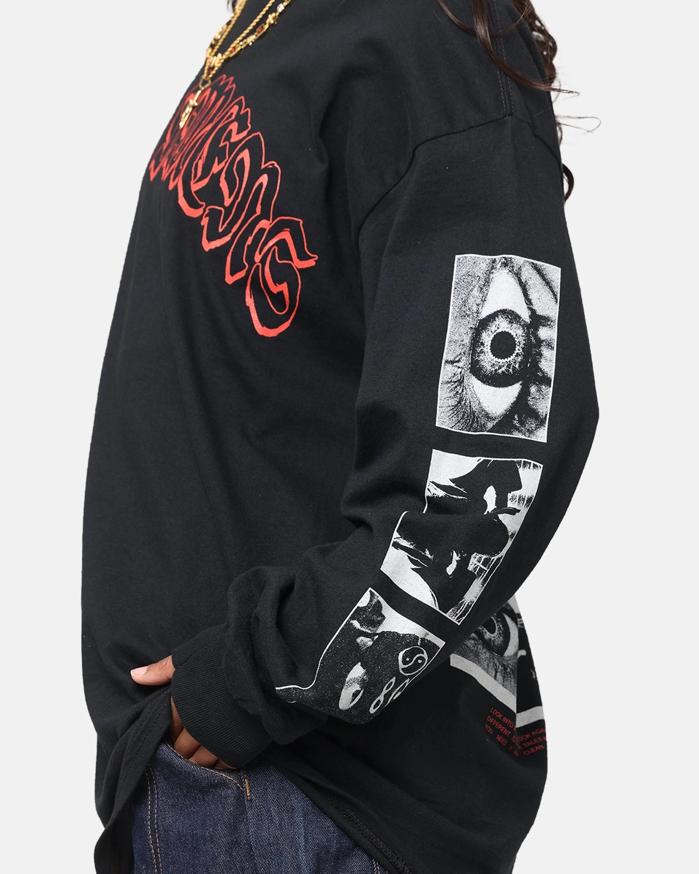Bad Omens Photo Boxes Long Sleeve T-Shirt Black