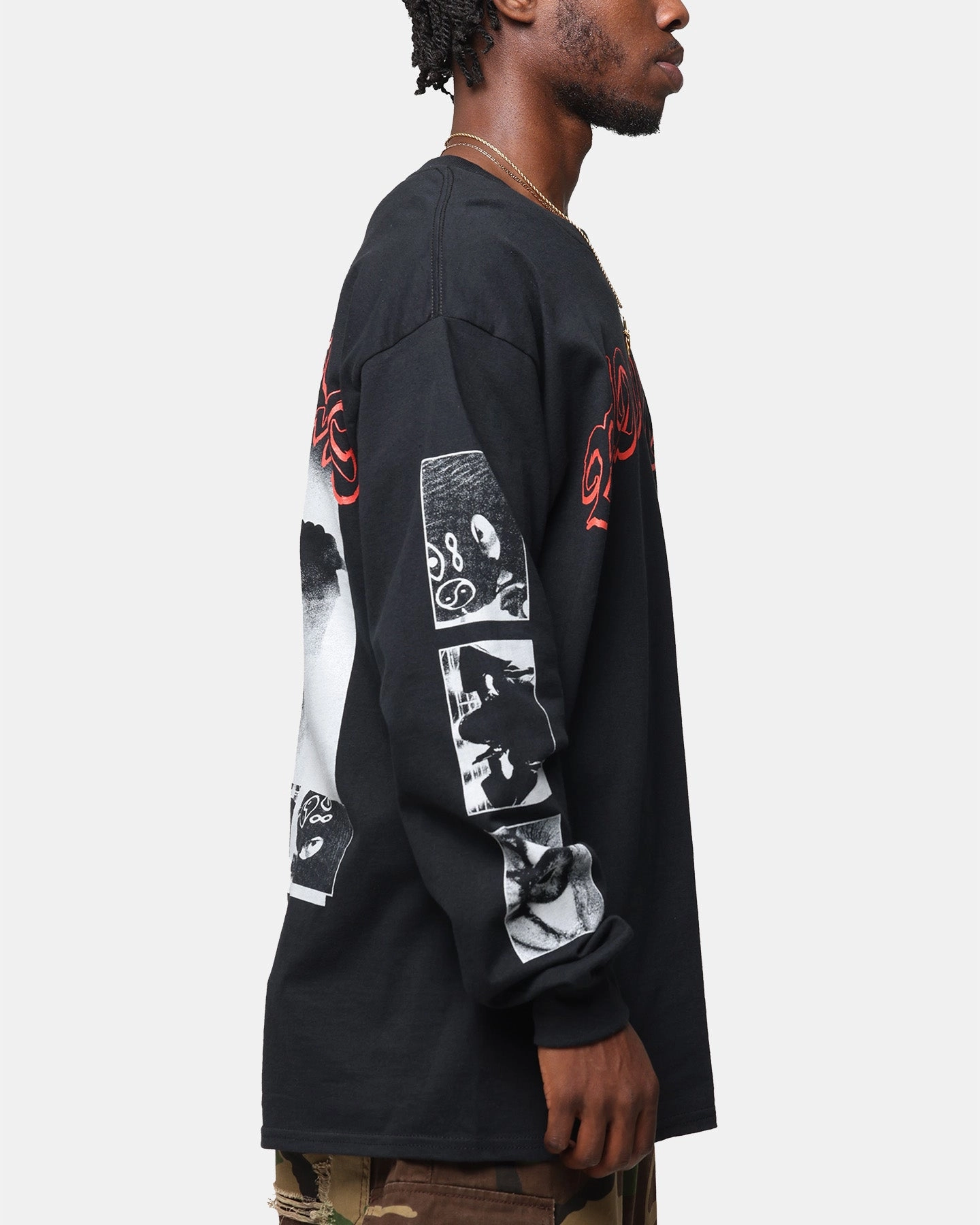 Bad Omens Photo Boxes Long Sleeve T-Shirt Black
