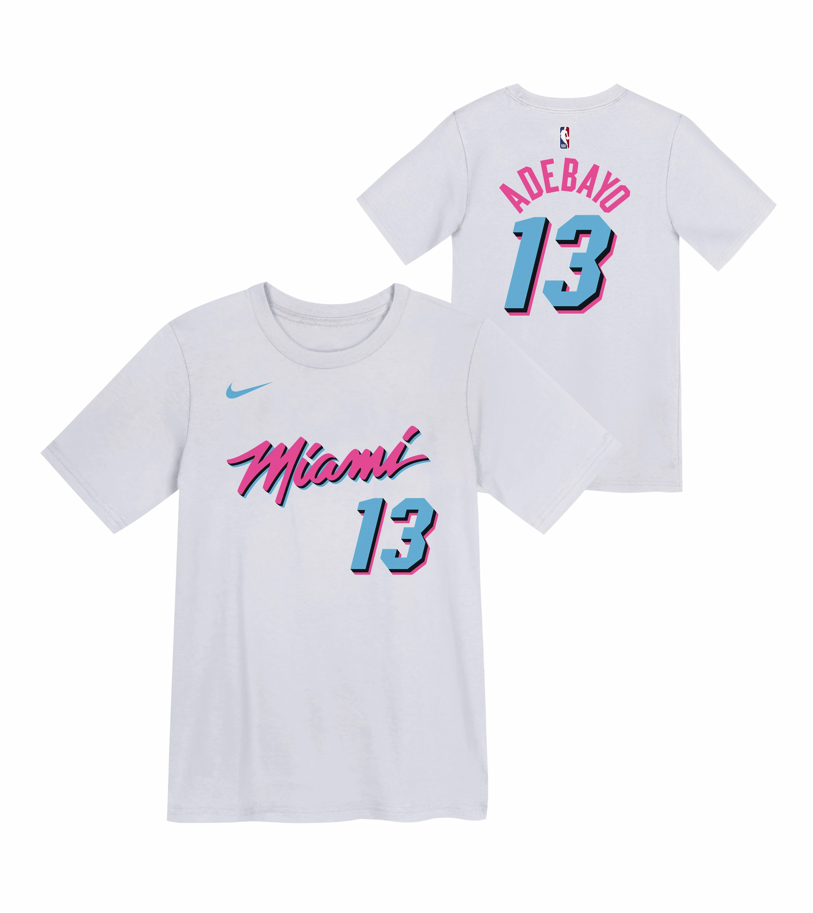 Bam Adebayo Nike Original Vice Name & Number Toddler Tee
