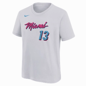 Bam Adebayo Nike Original Vice Name & Number Youth Tee
