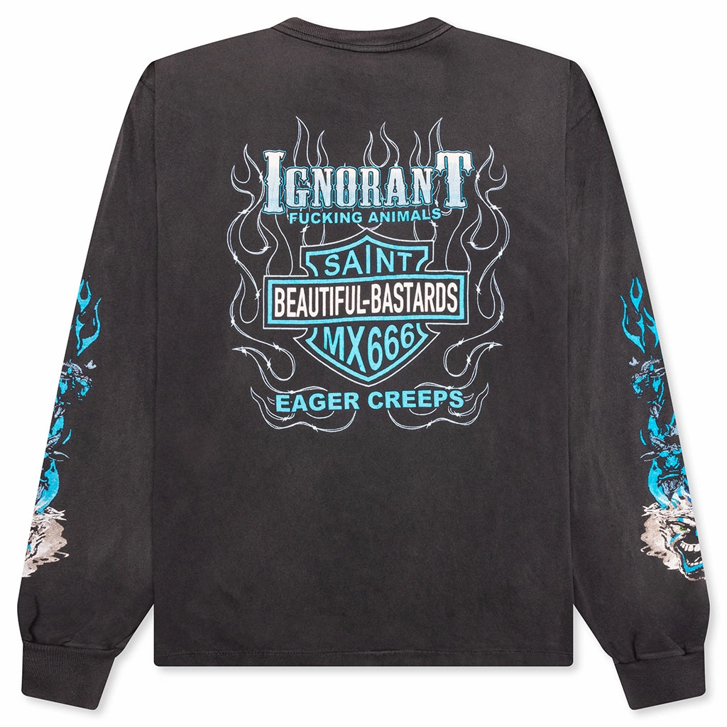 Beautiful Bastards L/S Tee - Black