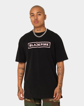Black Pink Black Pink Album T-Shirt Washed Black