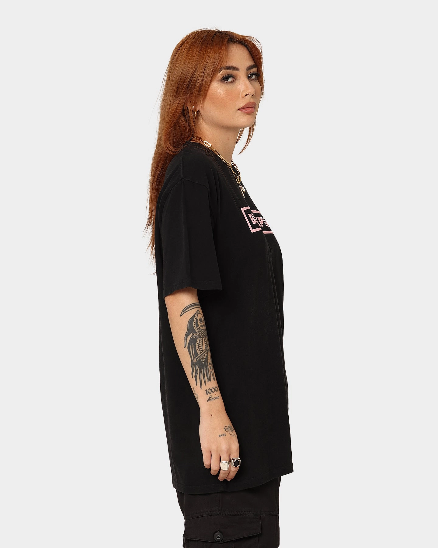 Black Pink Black Pink Album T-Shirt Washed Black