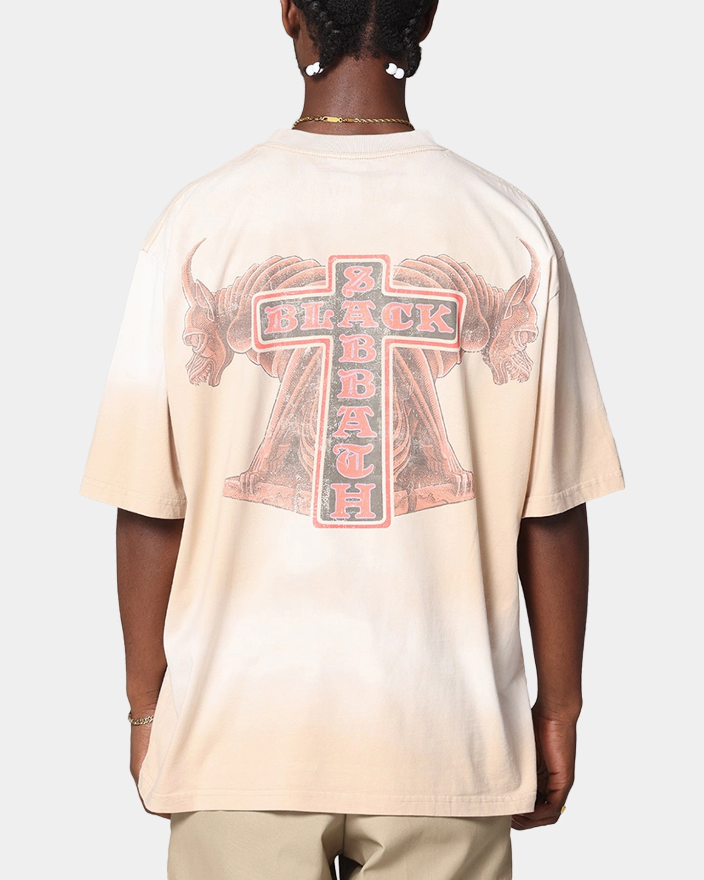 Black Sabbath The Cross Vintage T-Shirt Sand