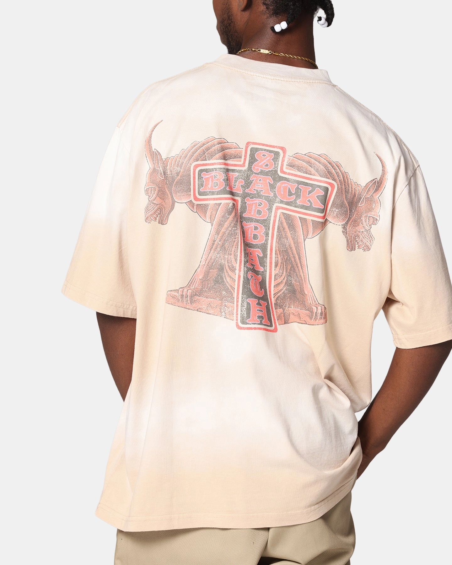 Black Sabbath The Cross Vintage T-Shirt Sand