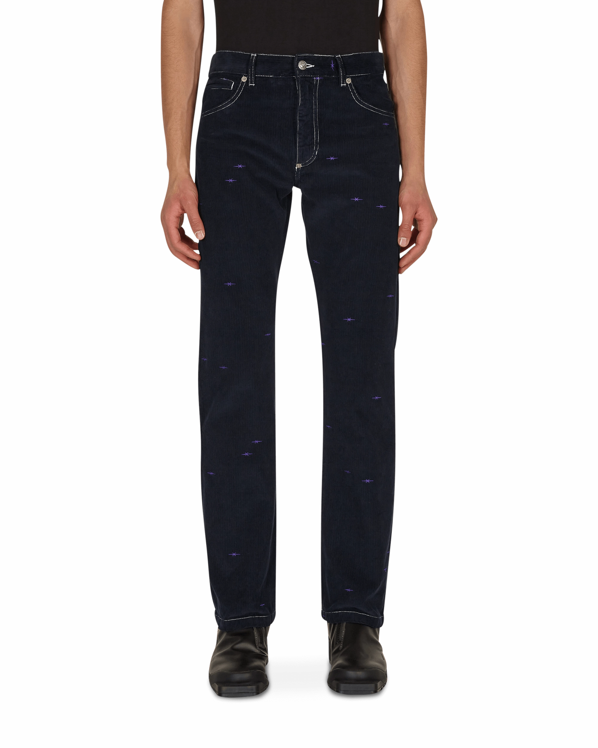Boot Cut Pants Blue