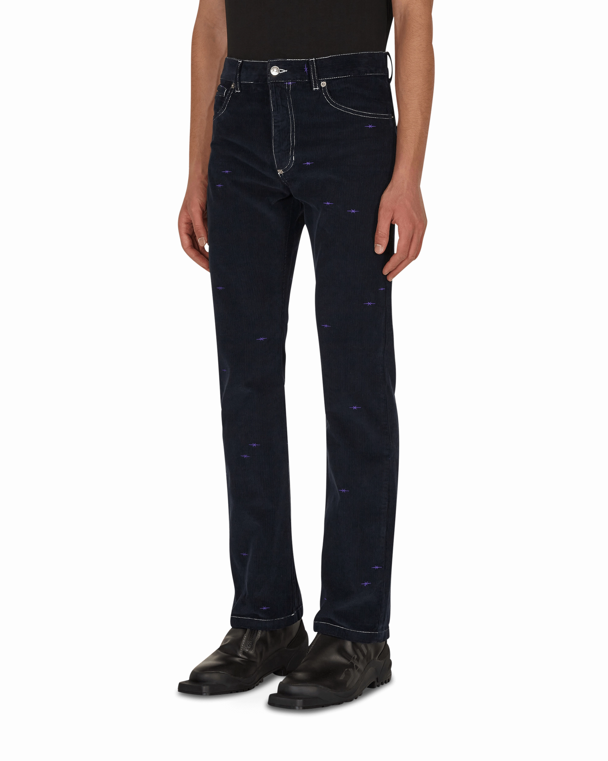 Boot Cut Pants Blue
