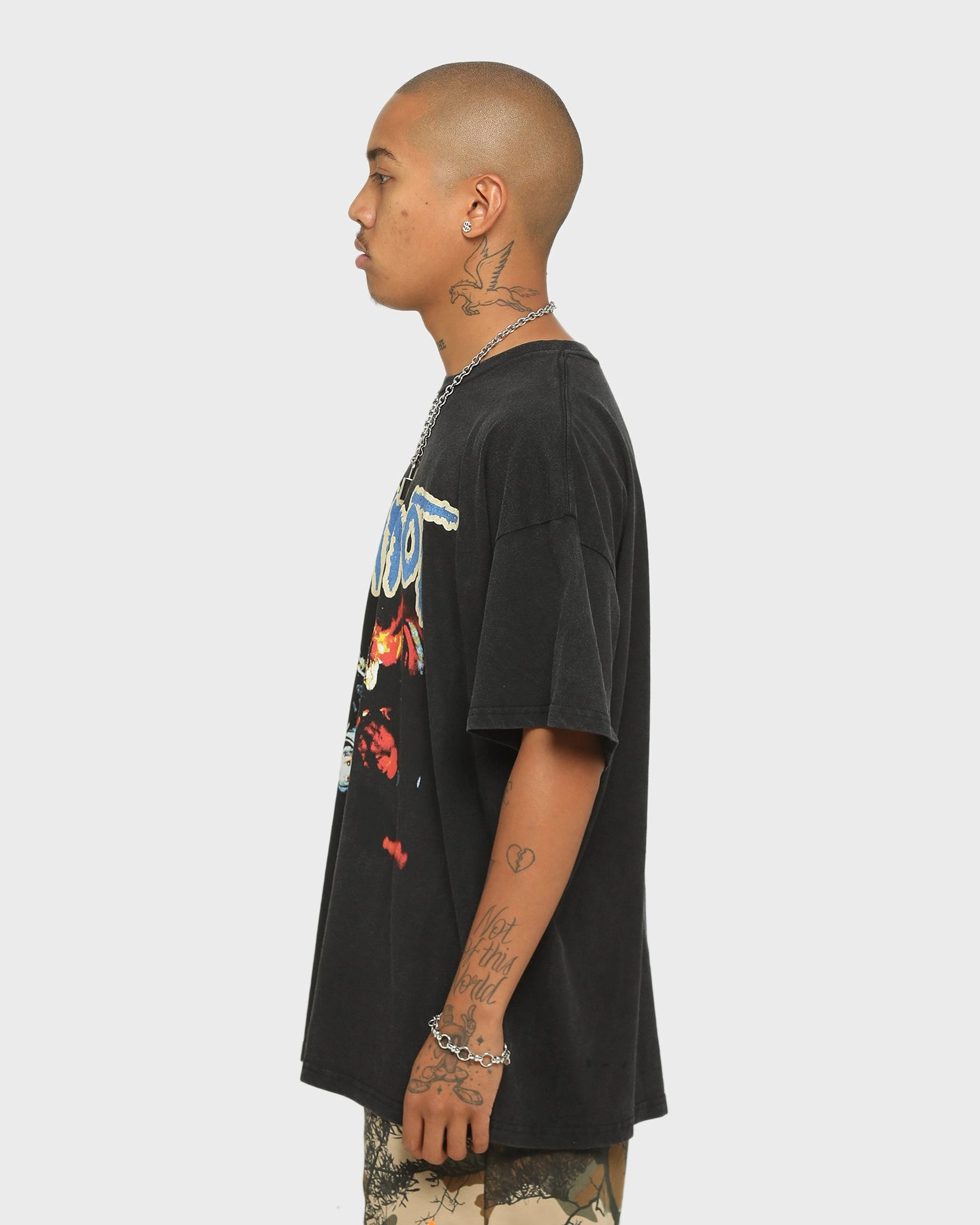 Bravado Album Cover T-Shirt Washed Black